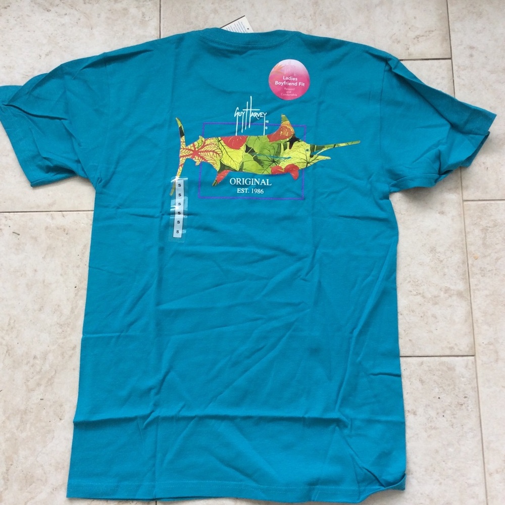 Ladies Guy Harvey Marlin Tee